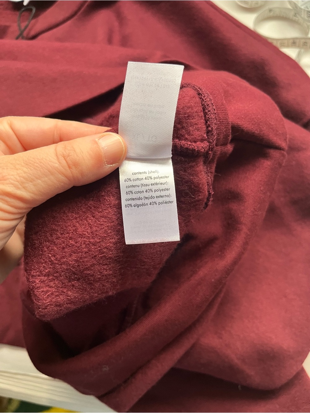 WeWoreWhat New Burgundy Wellness Club Crewneck Sweatshirt XL - Picture 10 of 11
